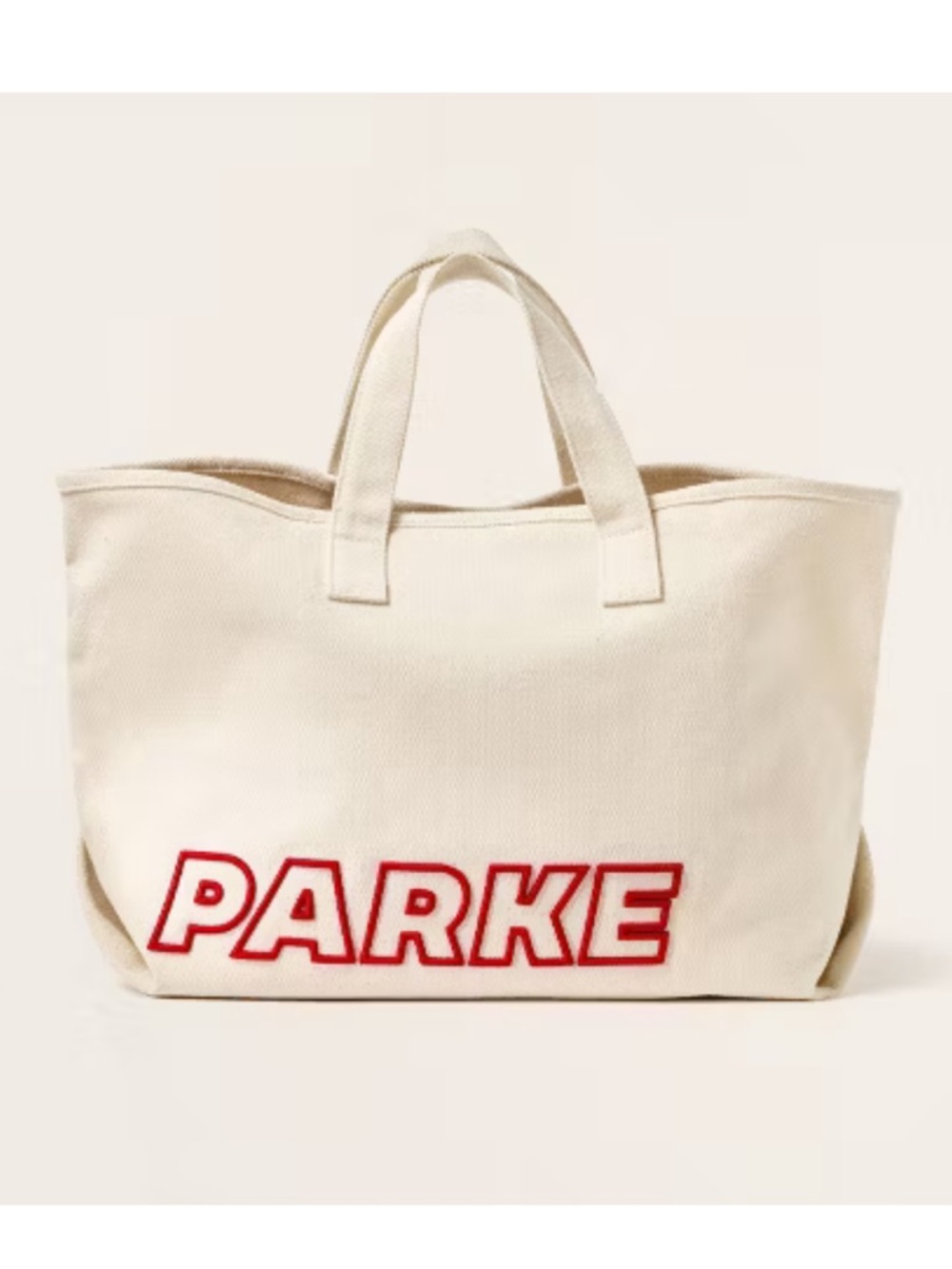 Large Canvas Tote Bag - Parke x Target Natural